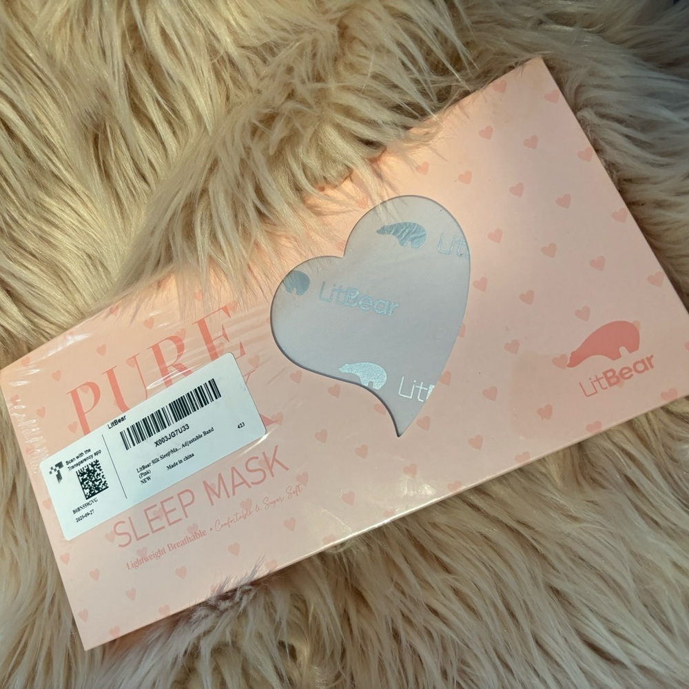 Pink Sleep Mask